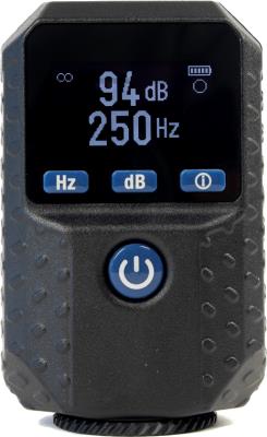 class 1 acoustic calibrator with 1 in opening and output of 94 or 114 db re 20 upa at 251.2 or 1000 hz. includes adapter for 1/2 in microphones and calibration certificate.